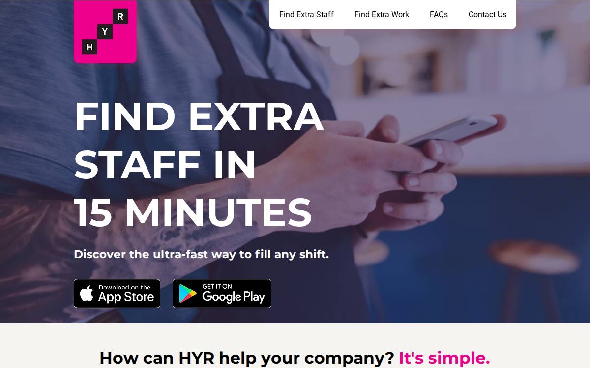 HYR website preview