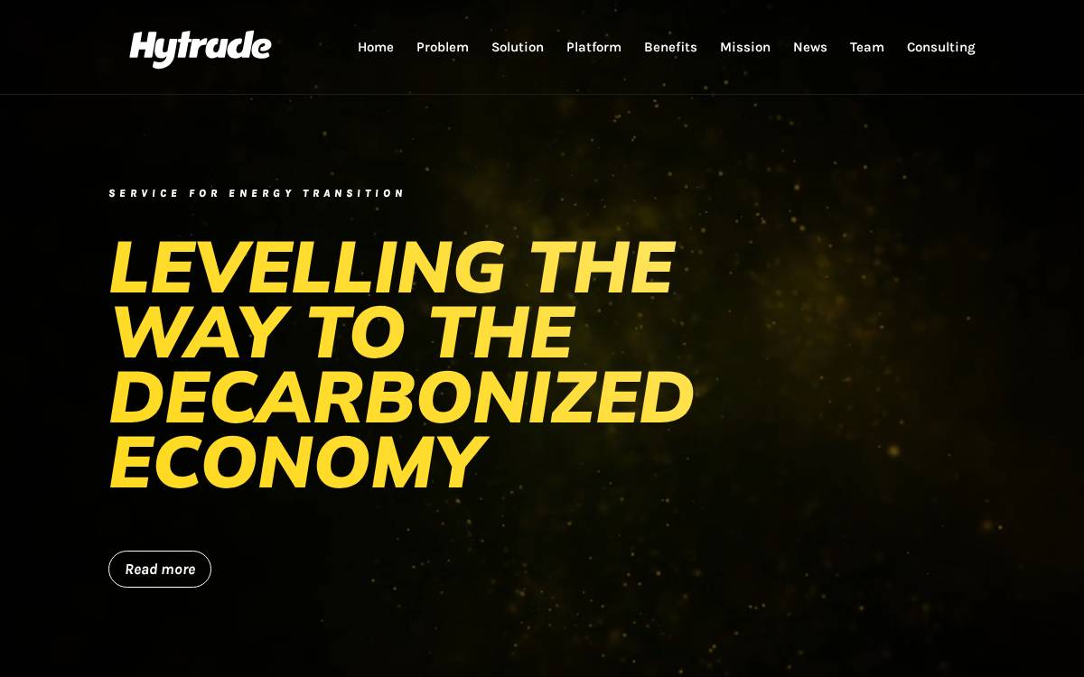 Hytrade website preview