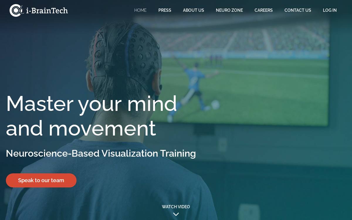 i-Brain Tech website preview