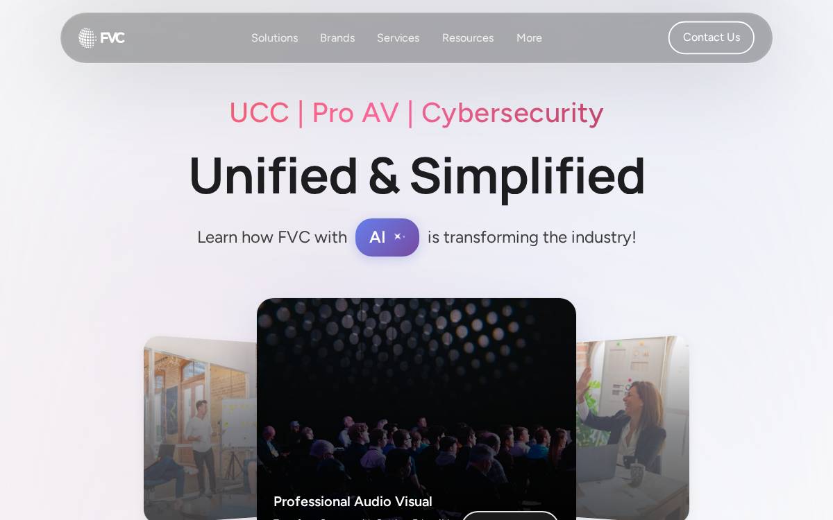 I Cast website preview