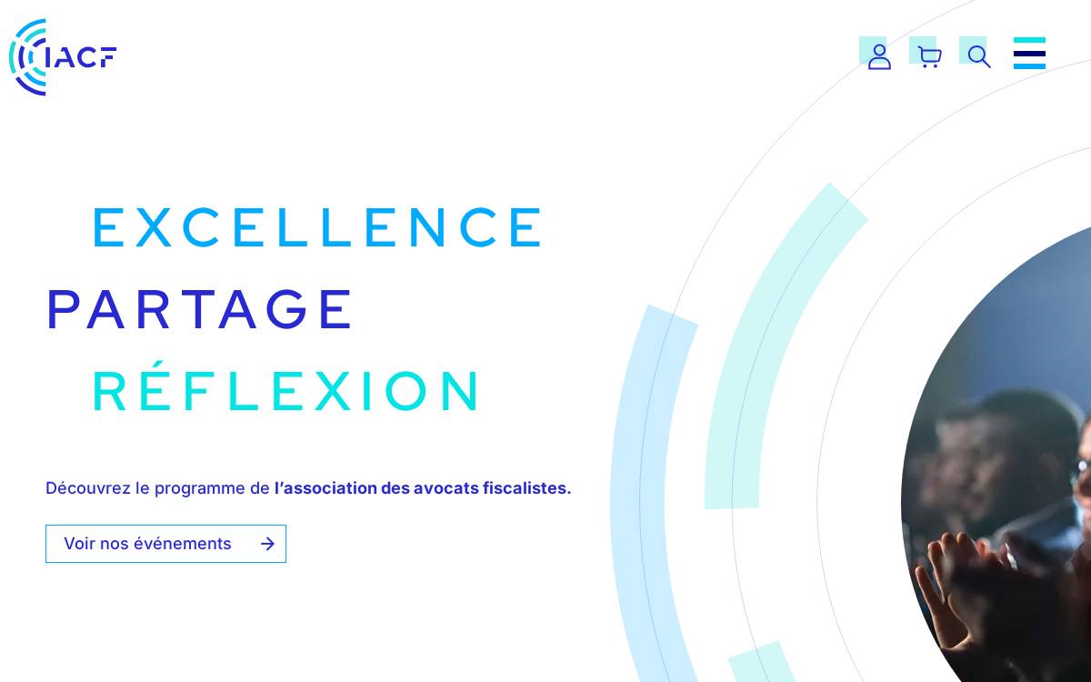 IACF website preview