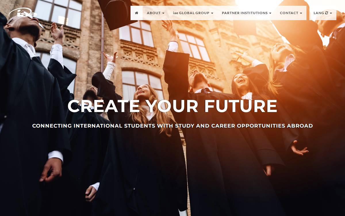iae HOLDINGS website preview