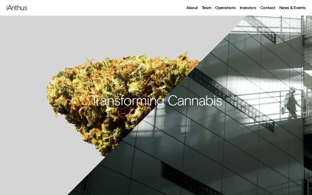 Ianthus Capital website preview