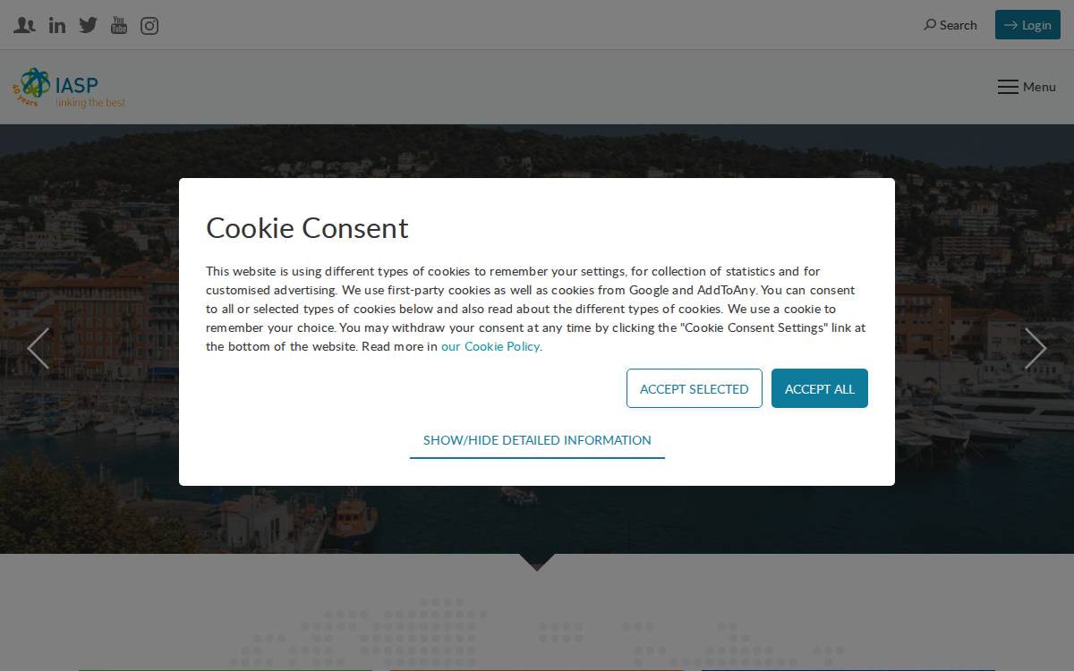 Iasp website preview