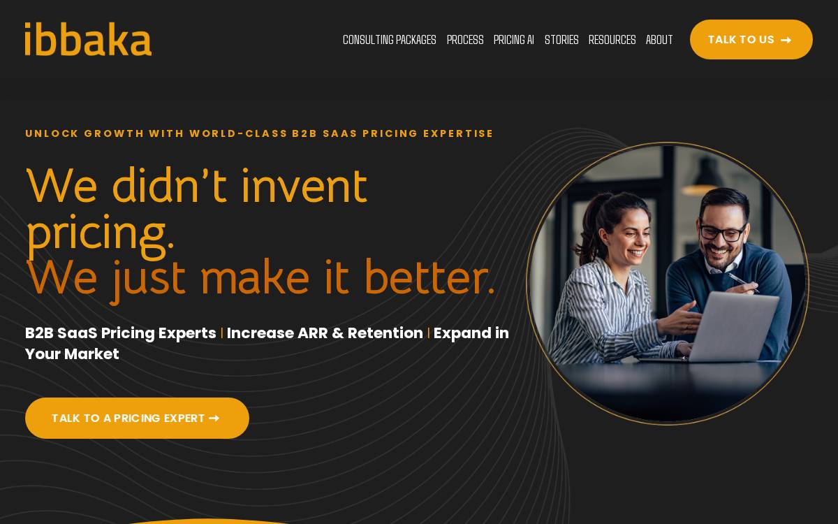 Ibbaka Performance Inc. website preview