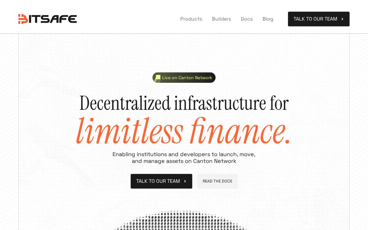 iBTC website preview
