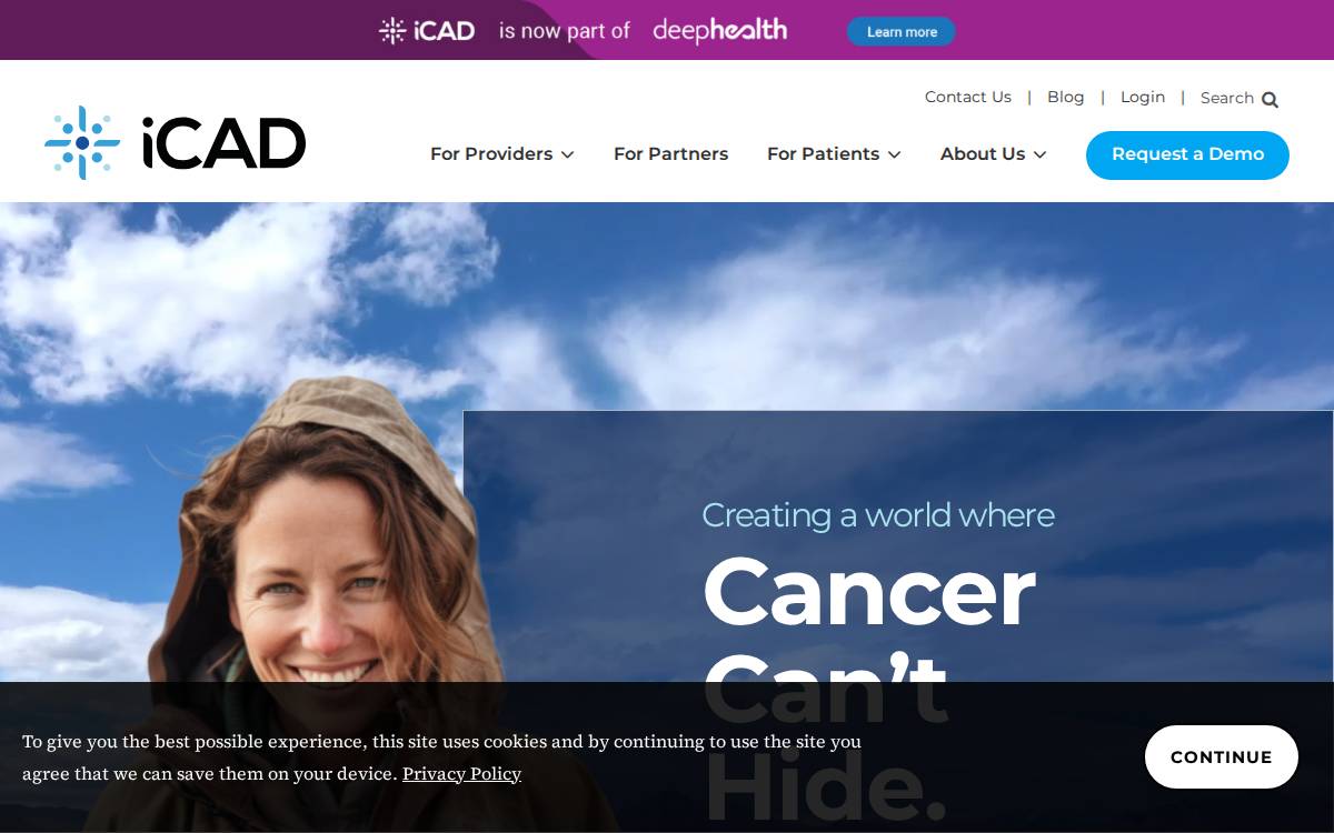 Icadmed website preview