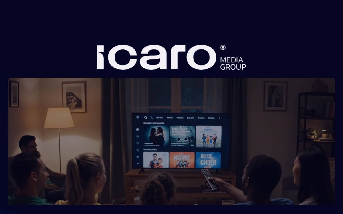 ICARO Media Group website preview