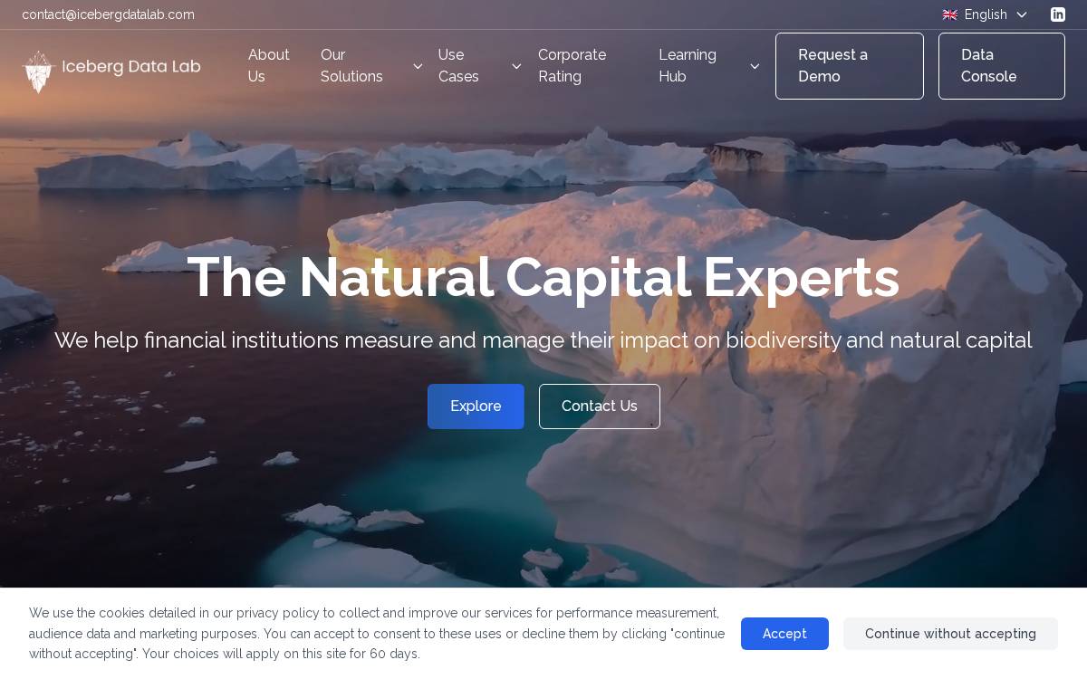 Icebergdatalab website preview