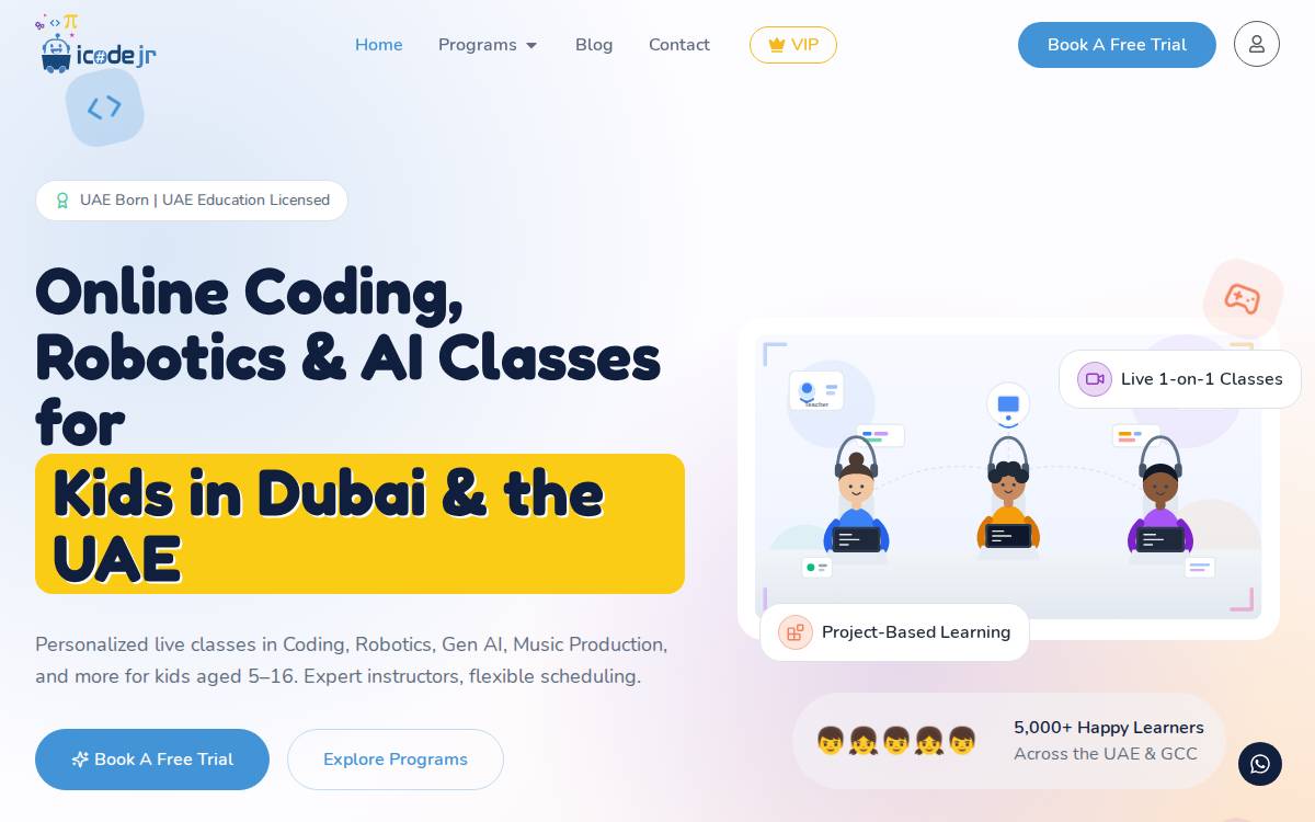 Icodejr website preview