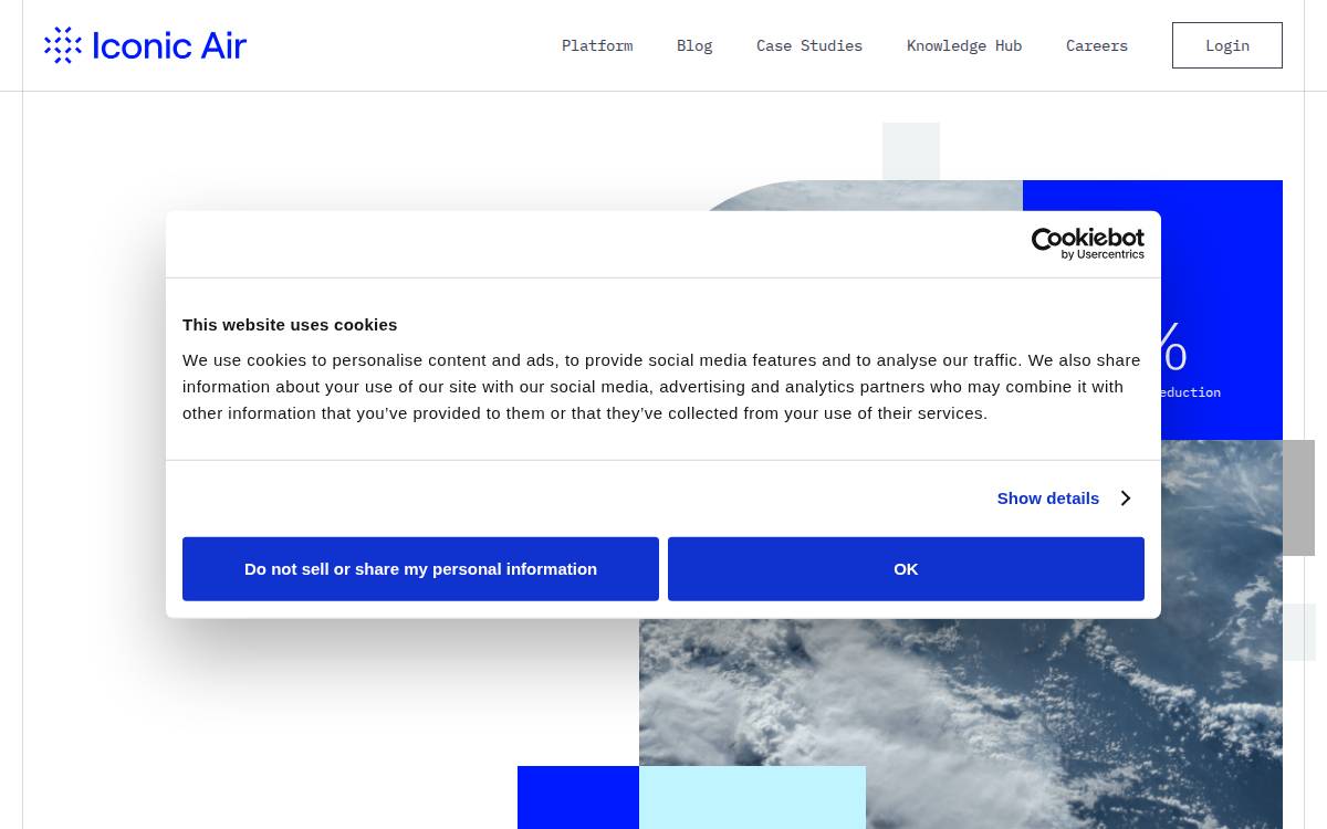 Iconic Air website preview