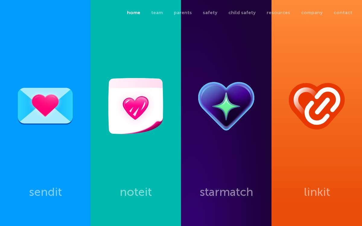 Iconic Hearts website preview