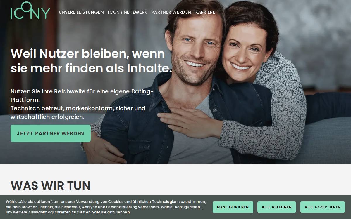 ICONY GmbH website preview