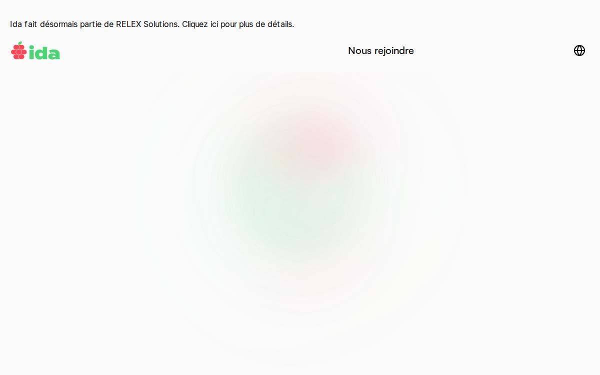 Ida website preview