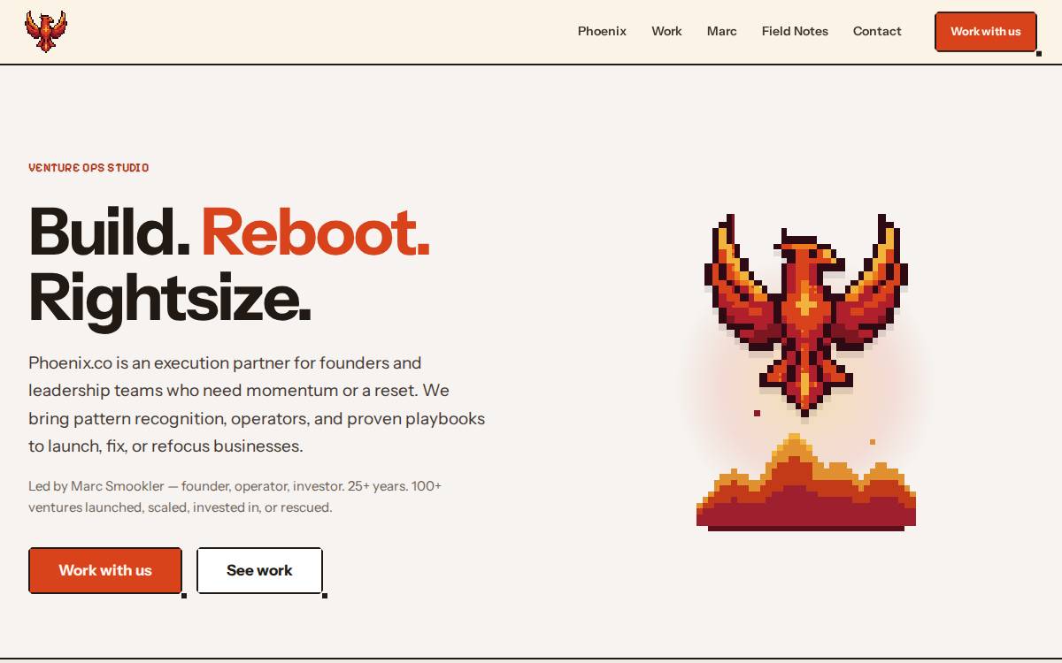 Idealspot website preview