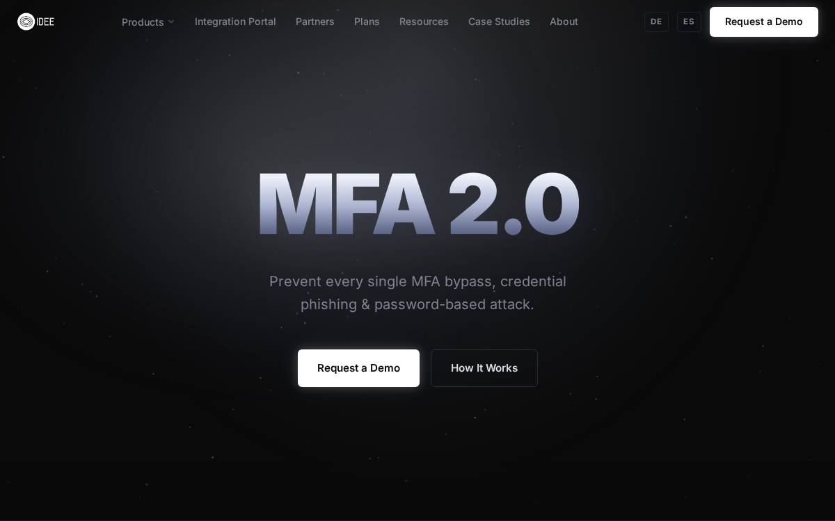 IDEE website preview