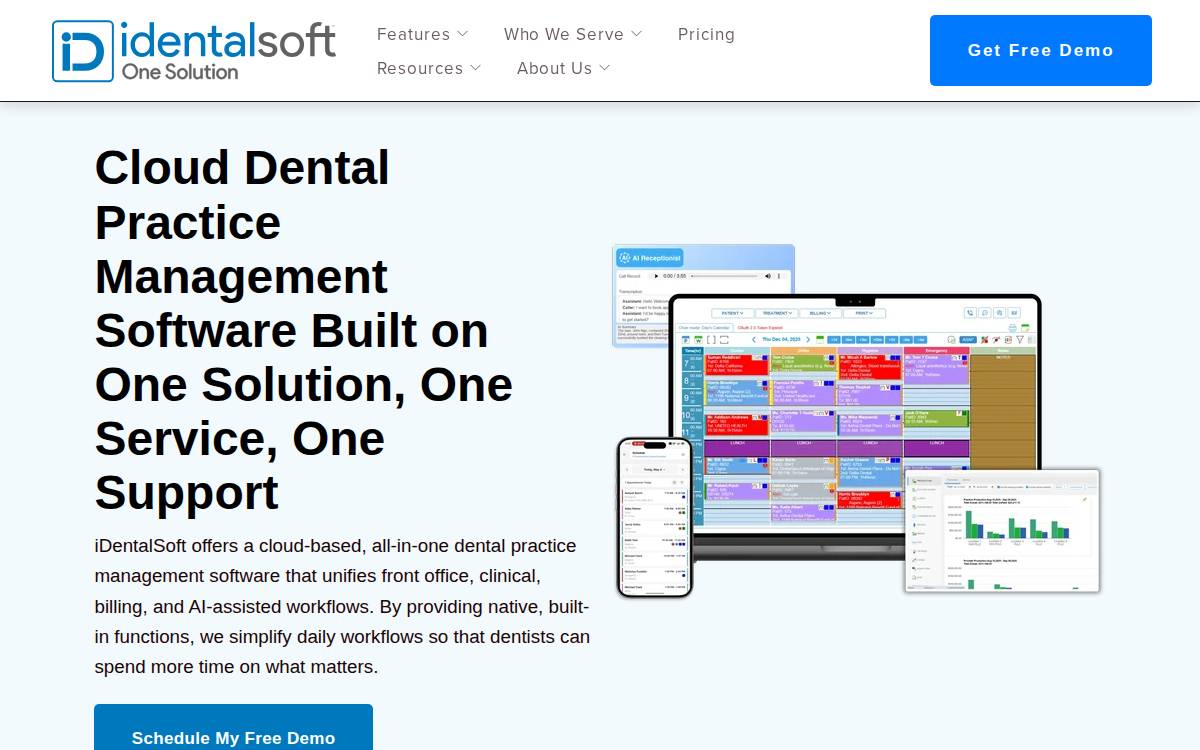 Identalsoft website preview
