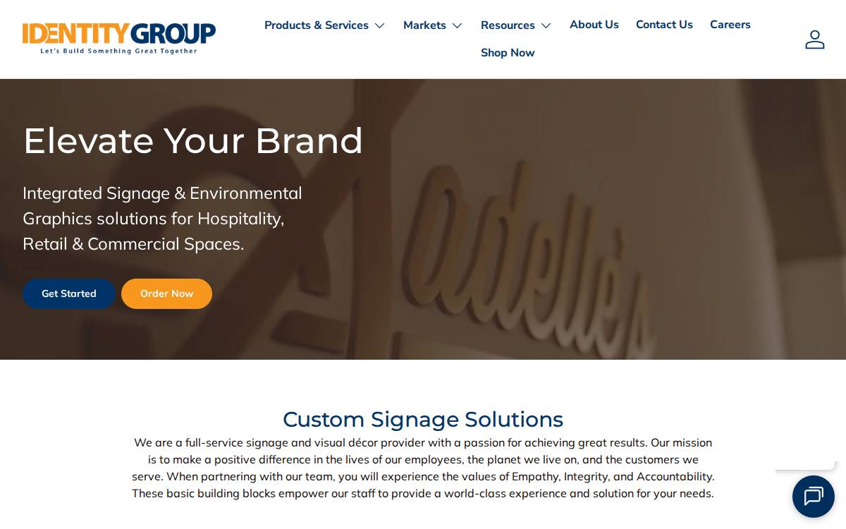 Identitygroup website preview