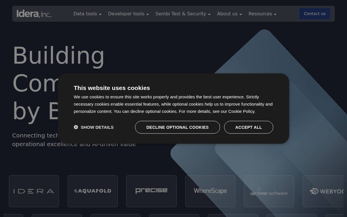 Ideracorp website preview
