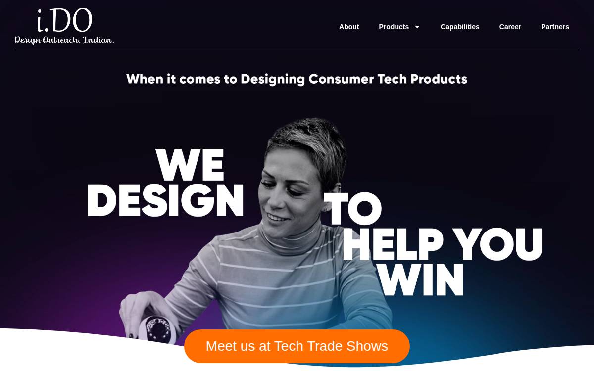 iDO Devices website preview