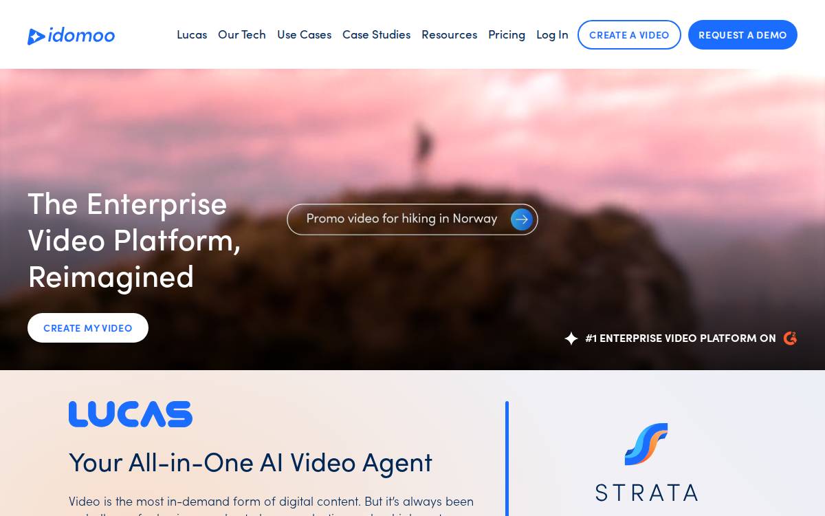Idomoo website preview