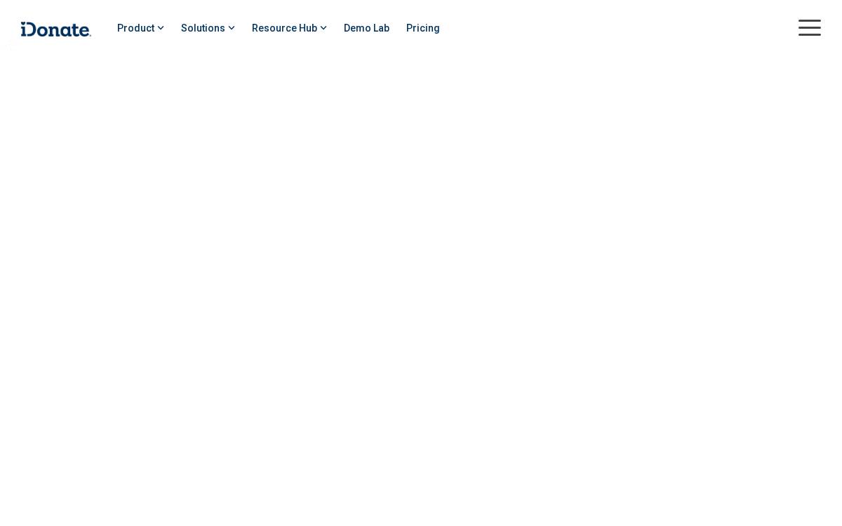 Idonate website preview