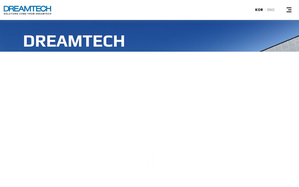 Idreamtech website preview