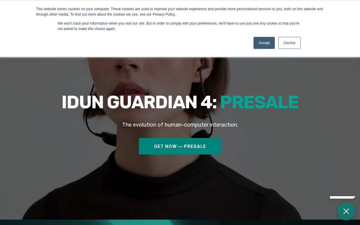 Iduntechnologies website preview