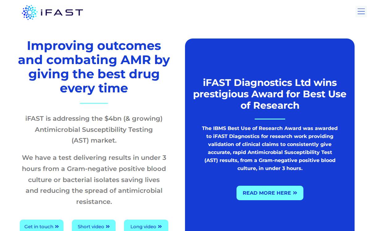 iFAST website preview