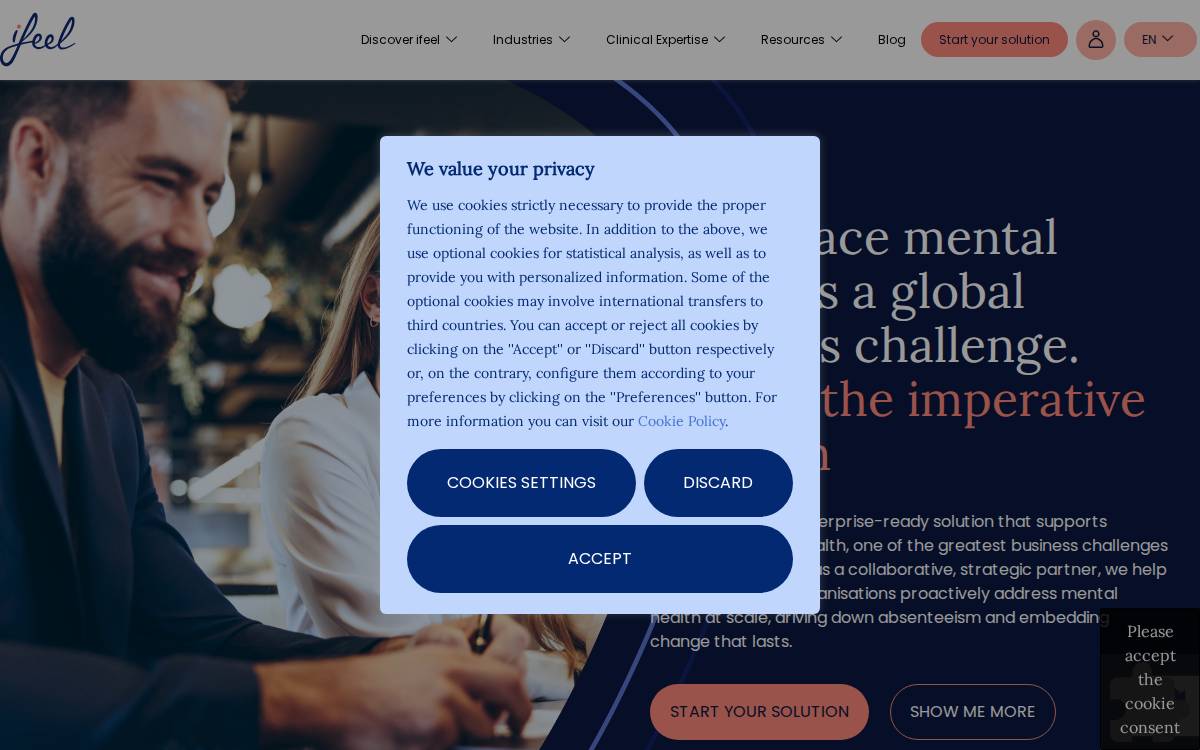 Ifeelonline website preview
