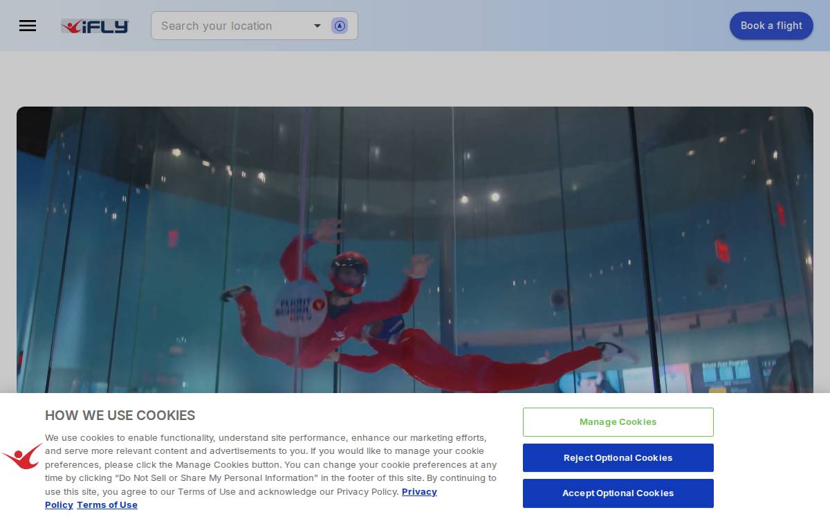 Iflyworld website preview