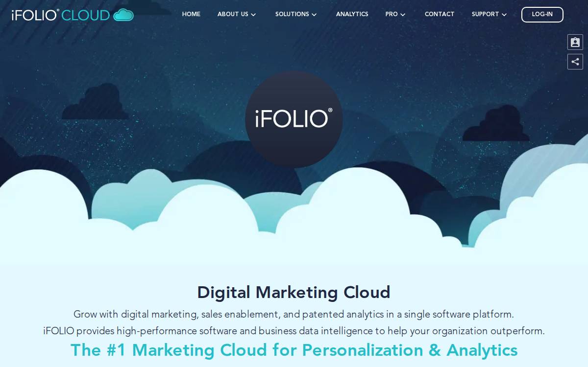 iFOLIO website preview