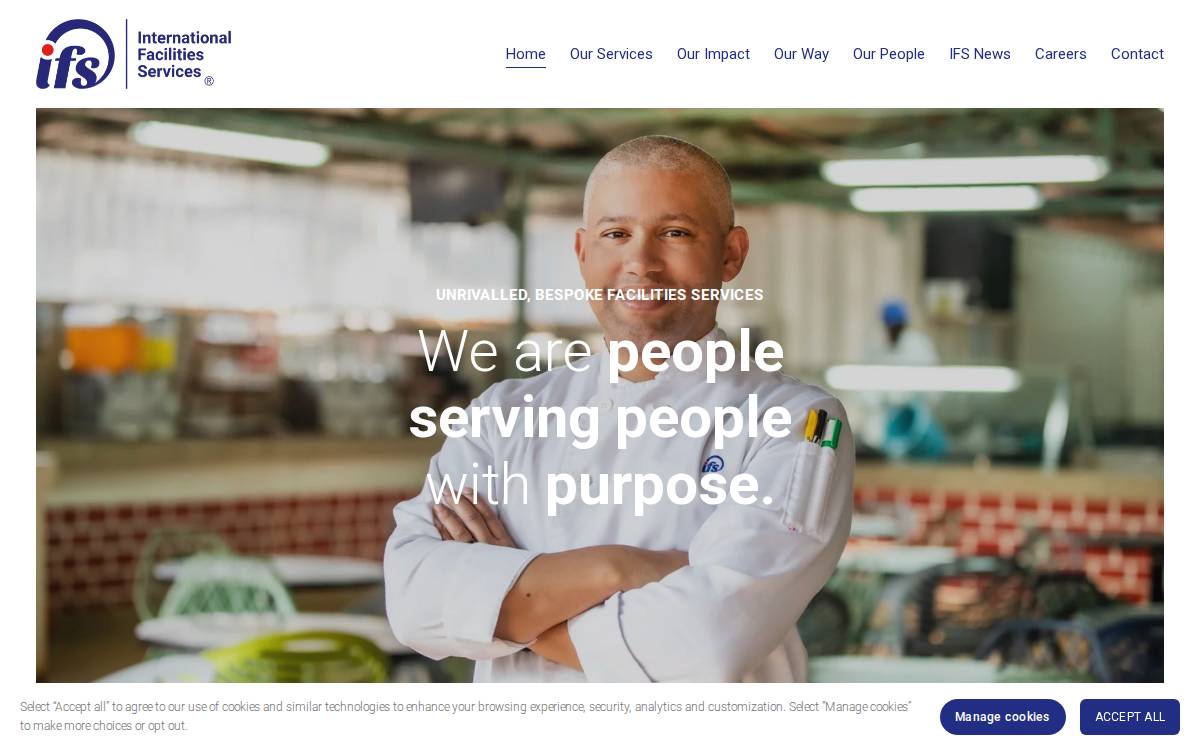 Ifsafrica website preview
