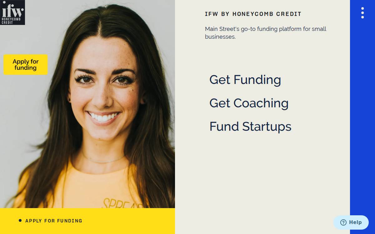 Ifundwomen website preview