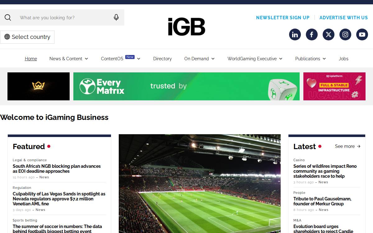 Igbnorthamerica website preview