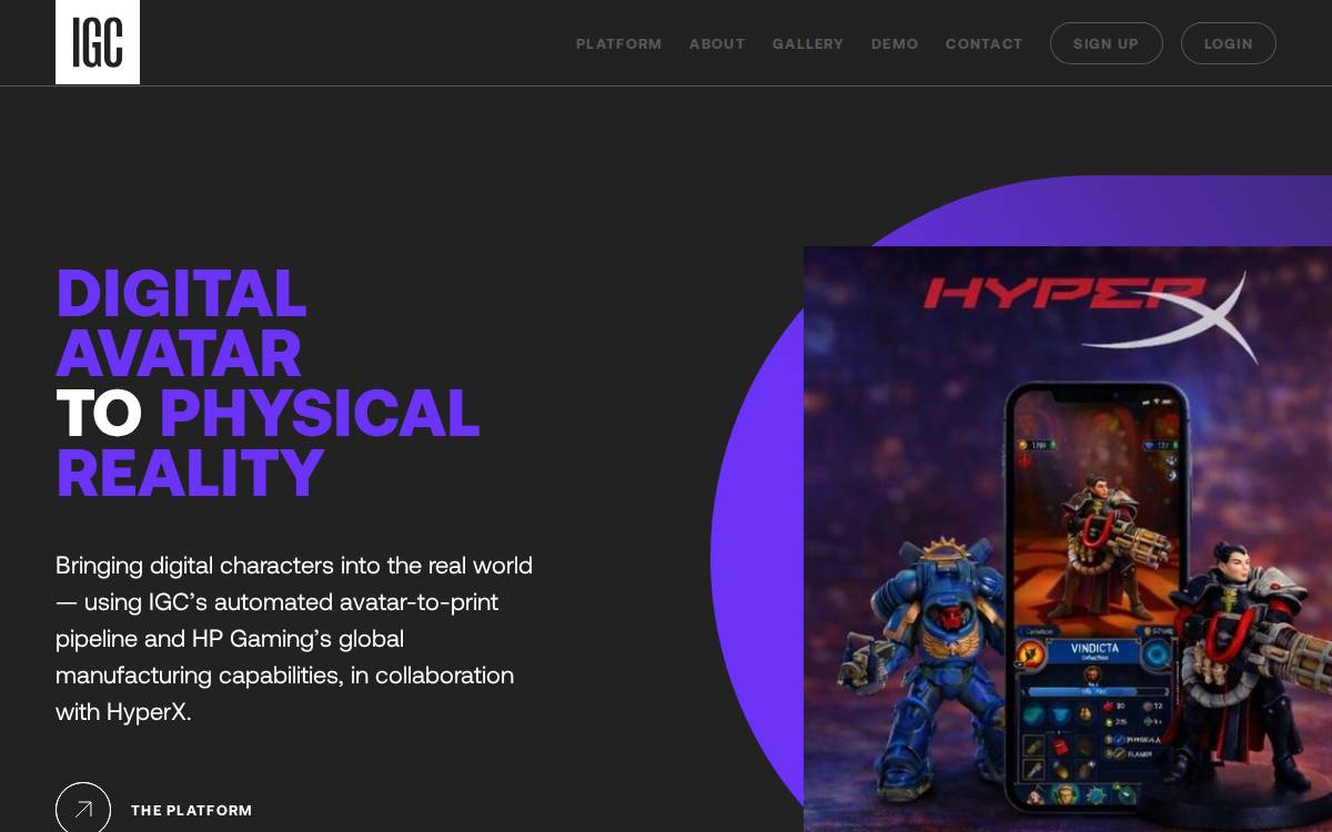 Igc website preview
