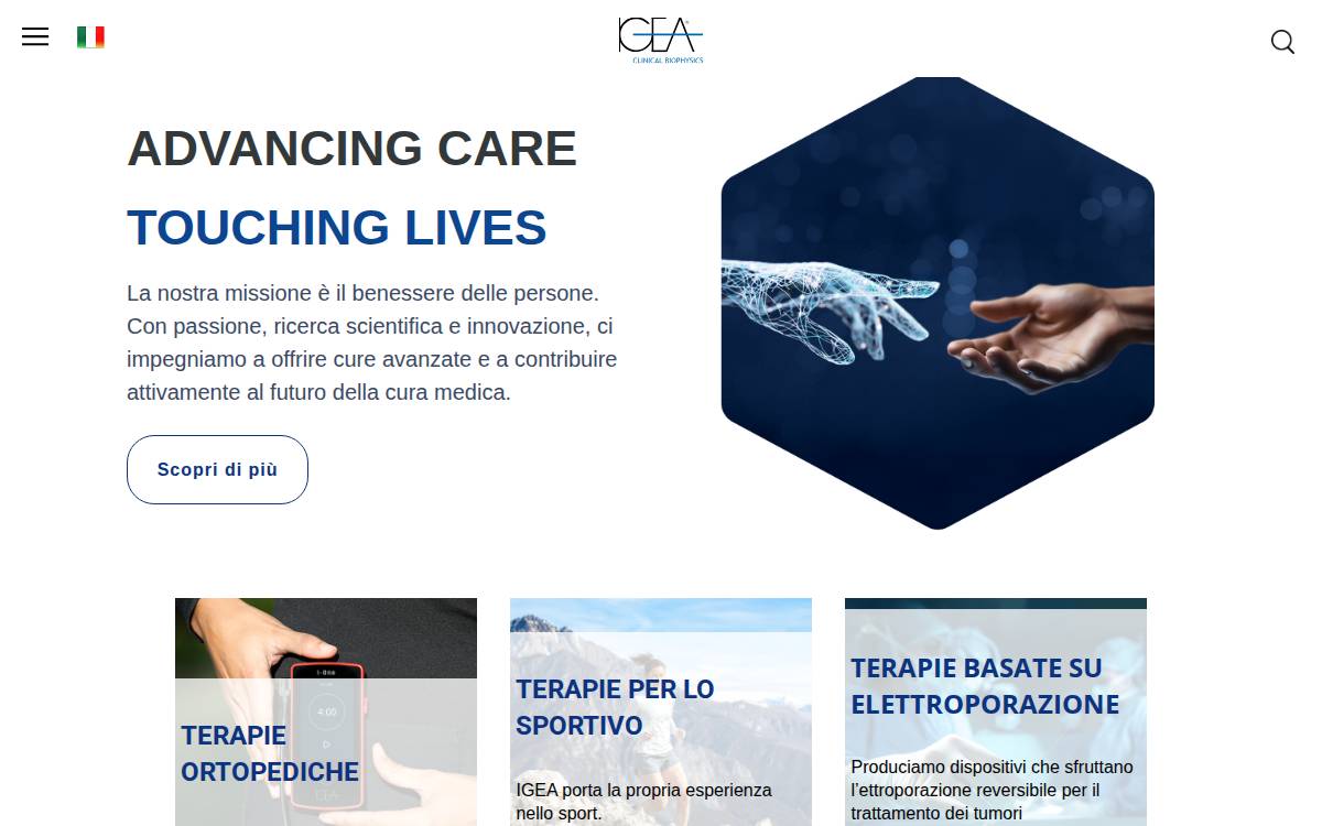 Igea website preview