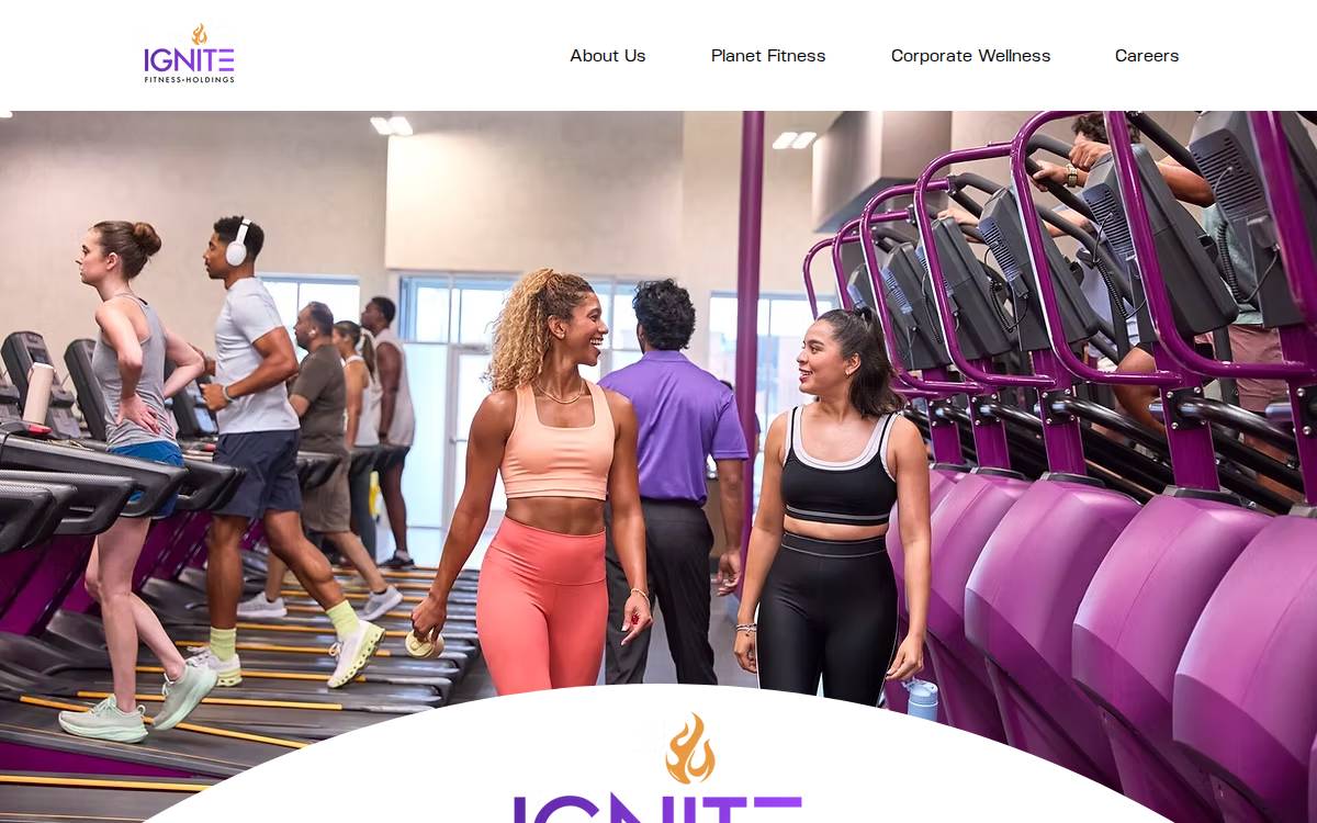Ignitefh website preview