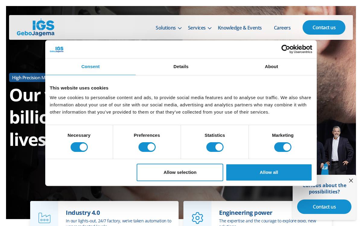 IGS GeboJagema website preview