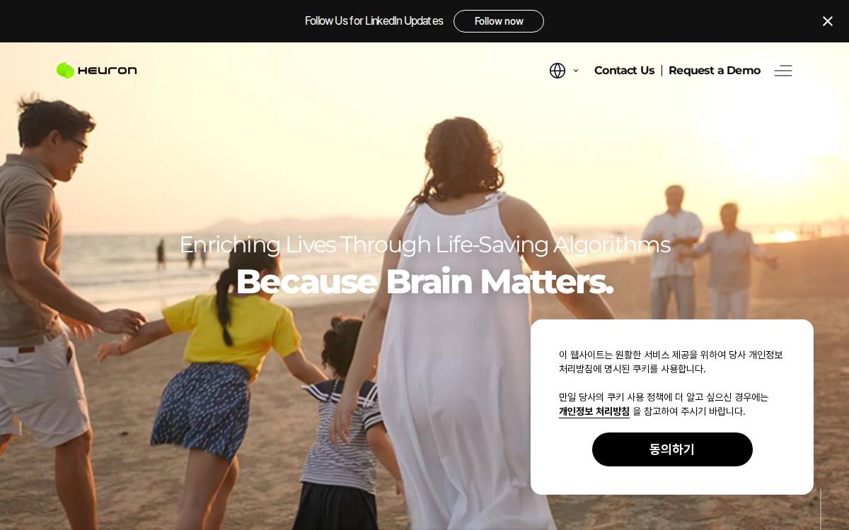 Iheuron website preview