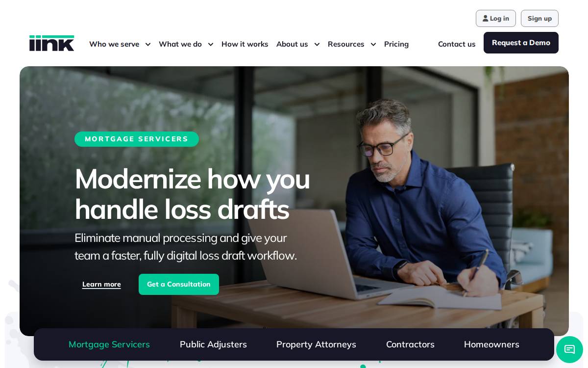 Iinkpay website preview