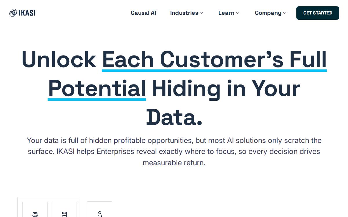 Ikasi Artificial Intelligence false website preview