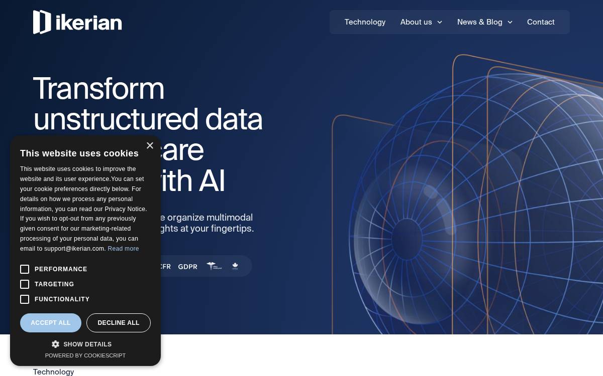 Ikerian website preview