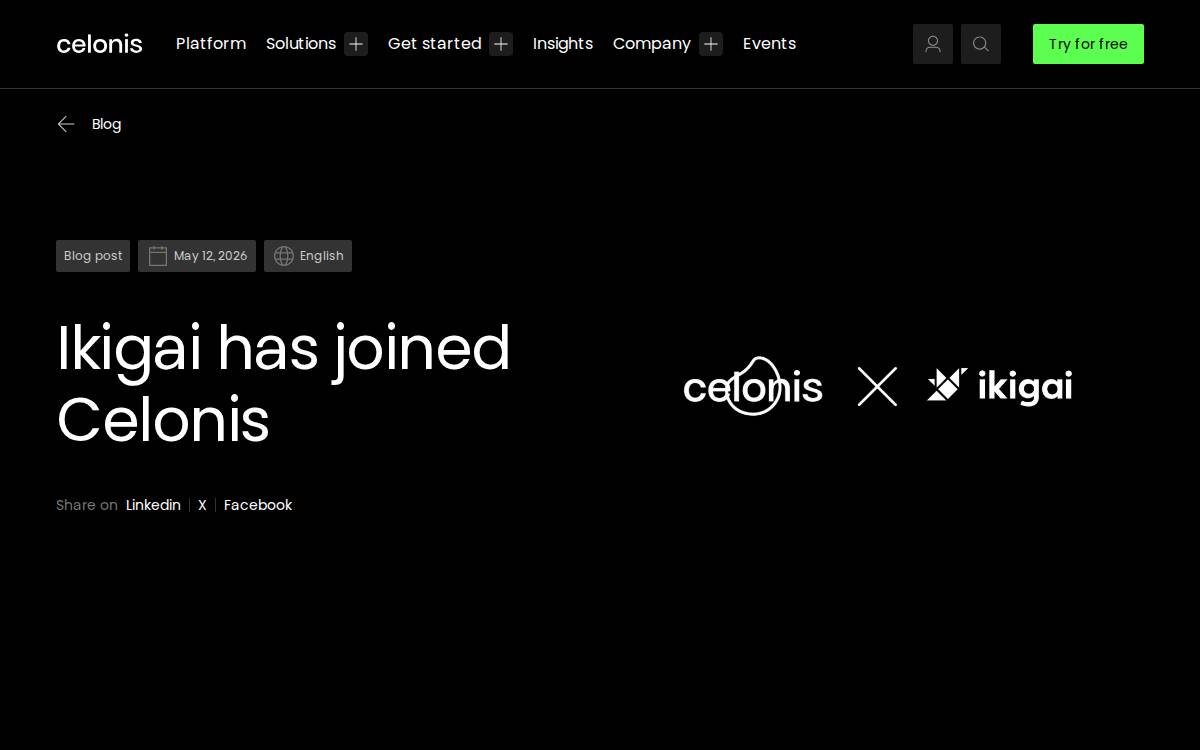 Ikigai Labs website preview