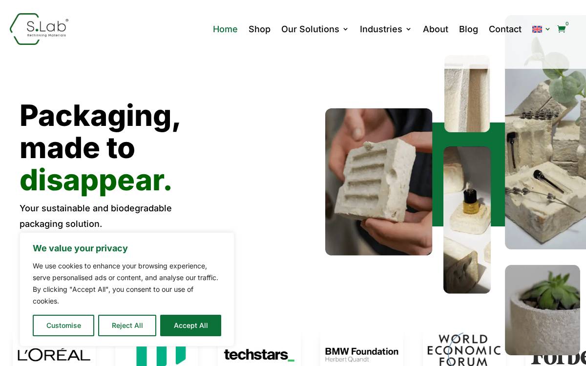 Ilab S website preview