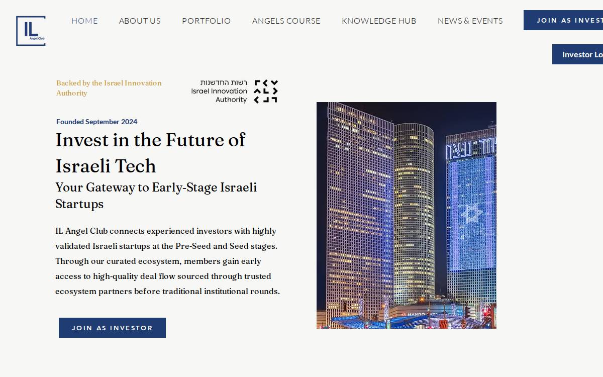 ILAnglesClub website preview