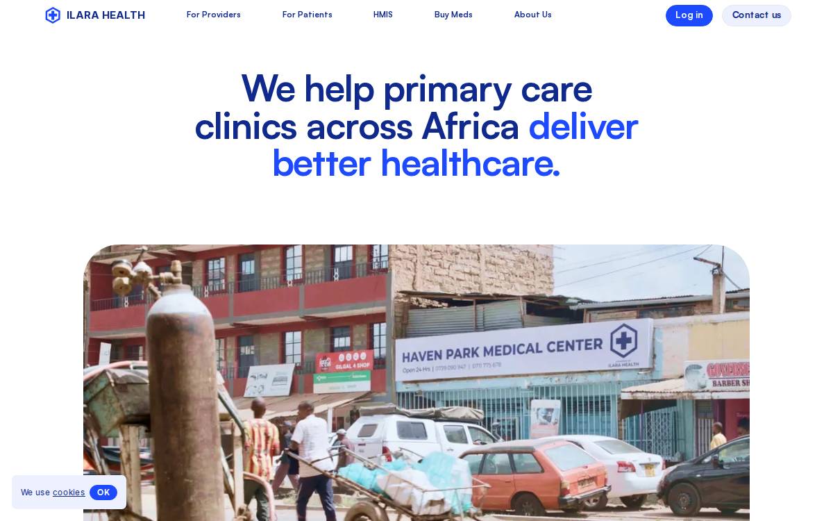Ilara Health website preview