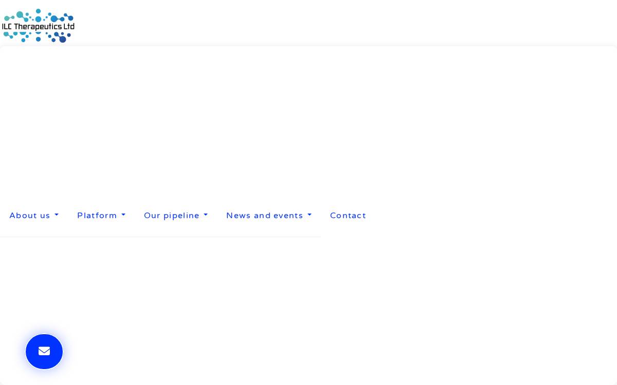 ILC Therapeutics Ltd website preview