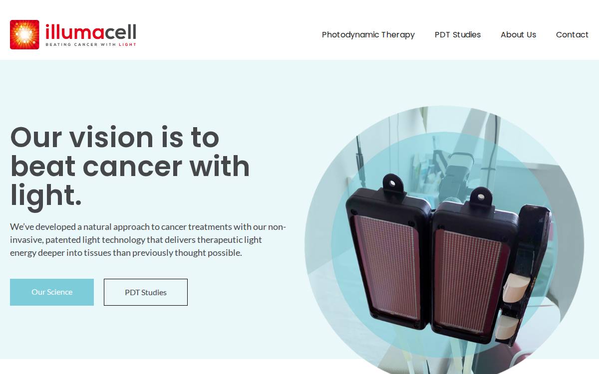 Illumacell Website website preview