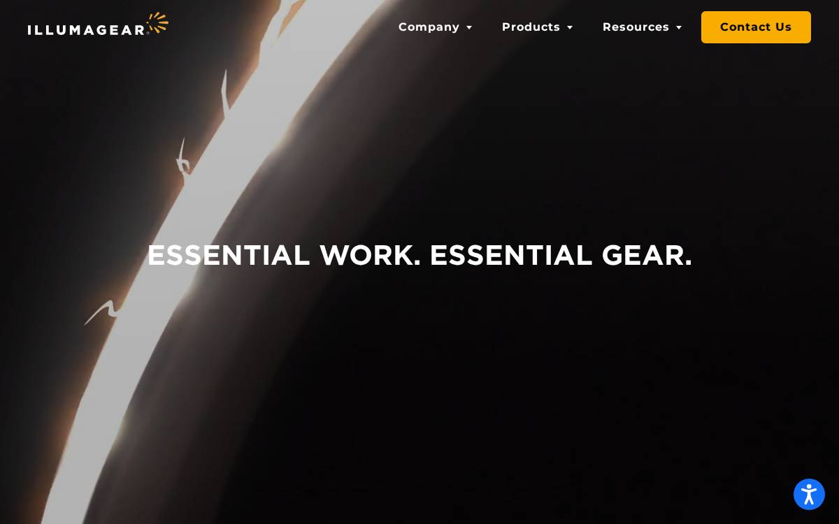 Illumagear website preview